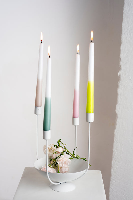 Dip Dye Spitzkerzen – Erstelle dein eigenes Set