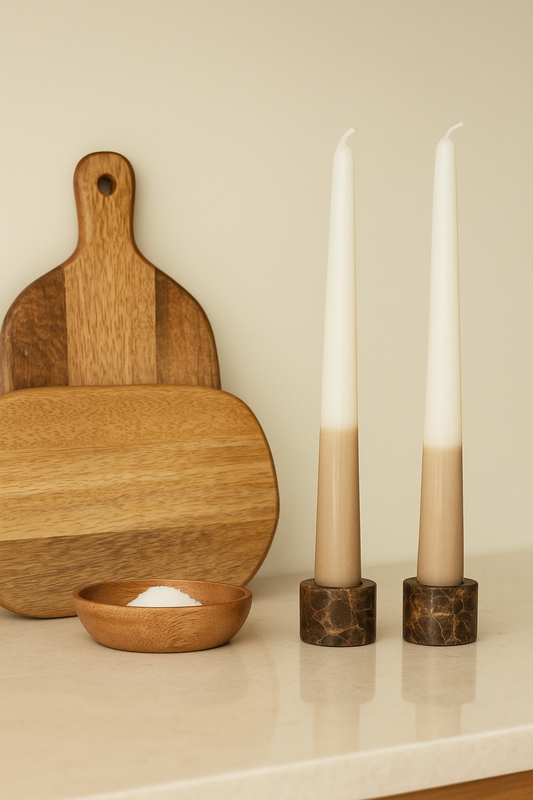 Dip Dye Spitzkerzen - verschiedene Farben