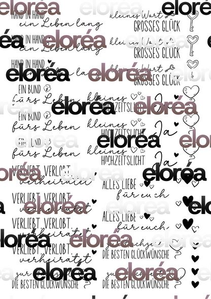 Kerzensticker 2x DIN A5