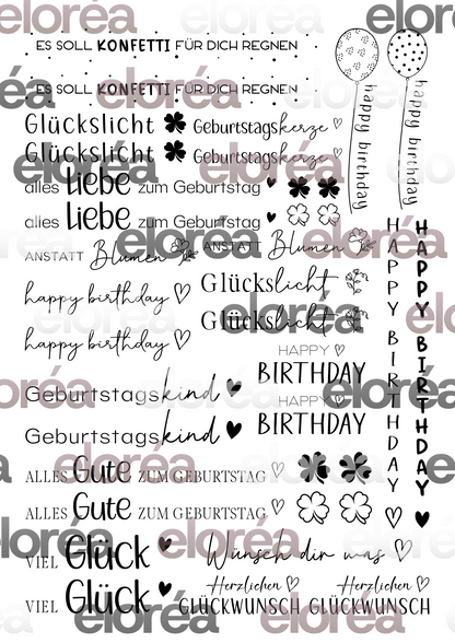 Kerzensticker 2x DIN A5