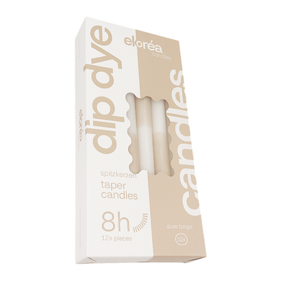 Dip Dye Spitzkerzen - verschiedene Farben