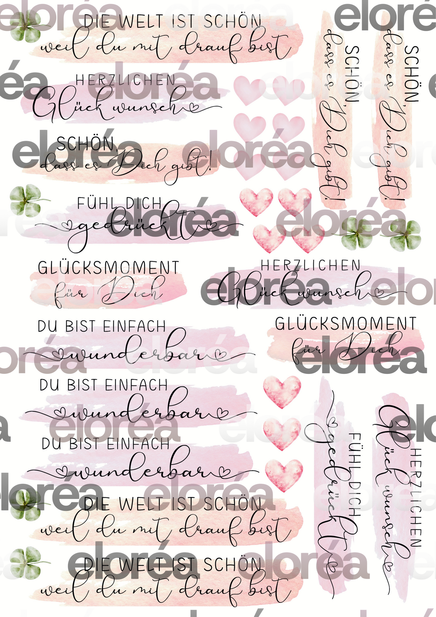 Kerzensticker 2x DIN A5