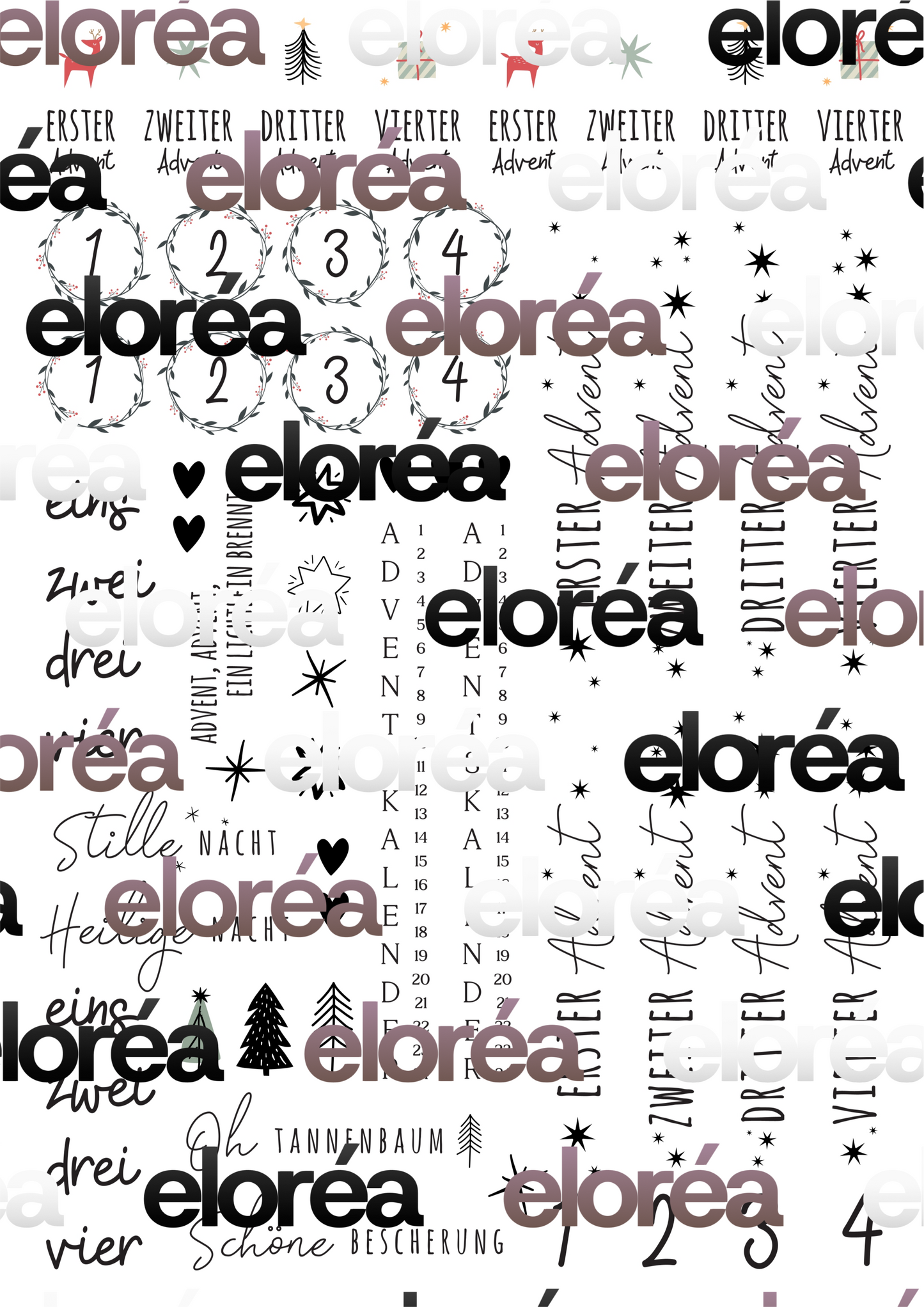 Kerzensticker 2x DIN A5