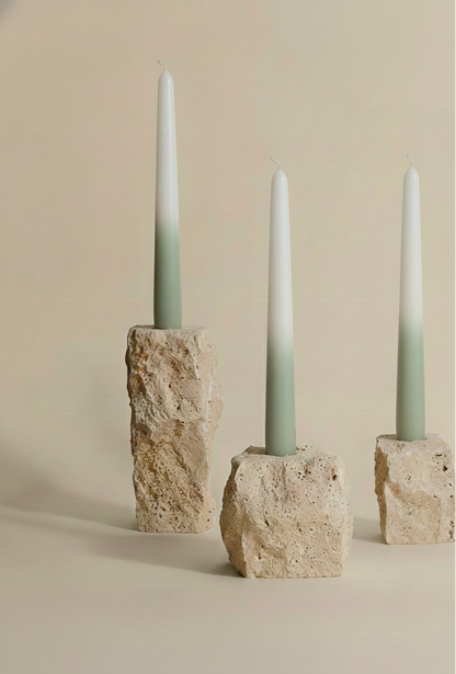 Dip Dye Spitzkerzen - verschiedene Farben