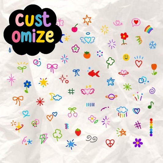 Kerzensticker DIN A4