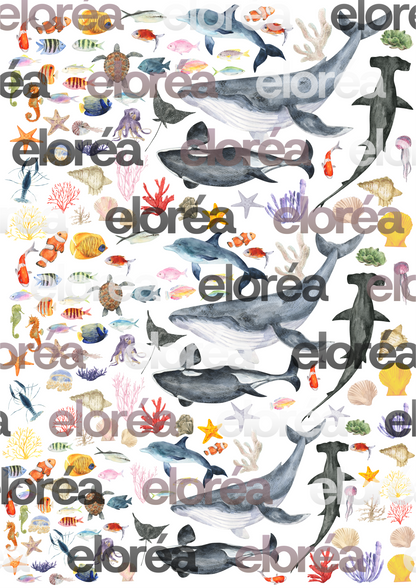 Kerzensticker DIN A4