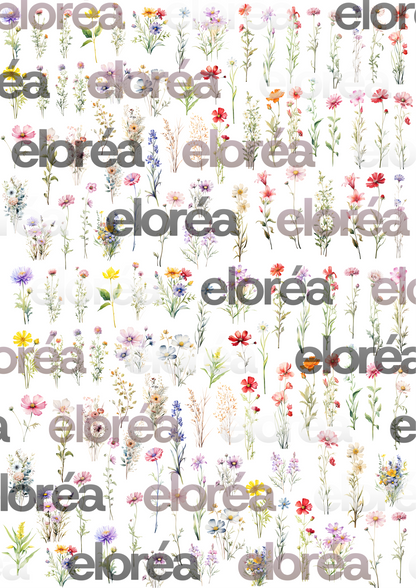 Kerzensticker DIN A4