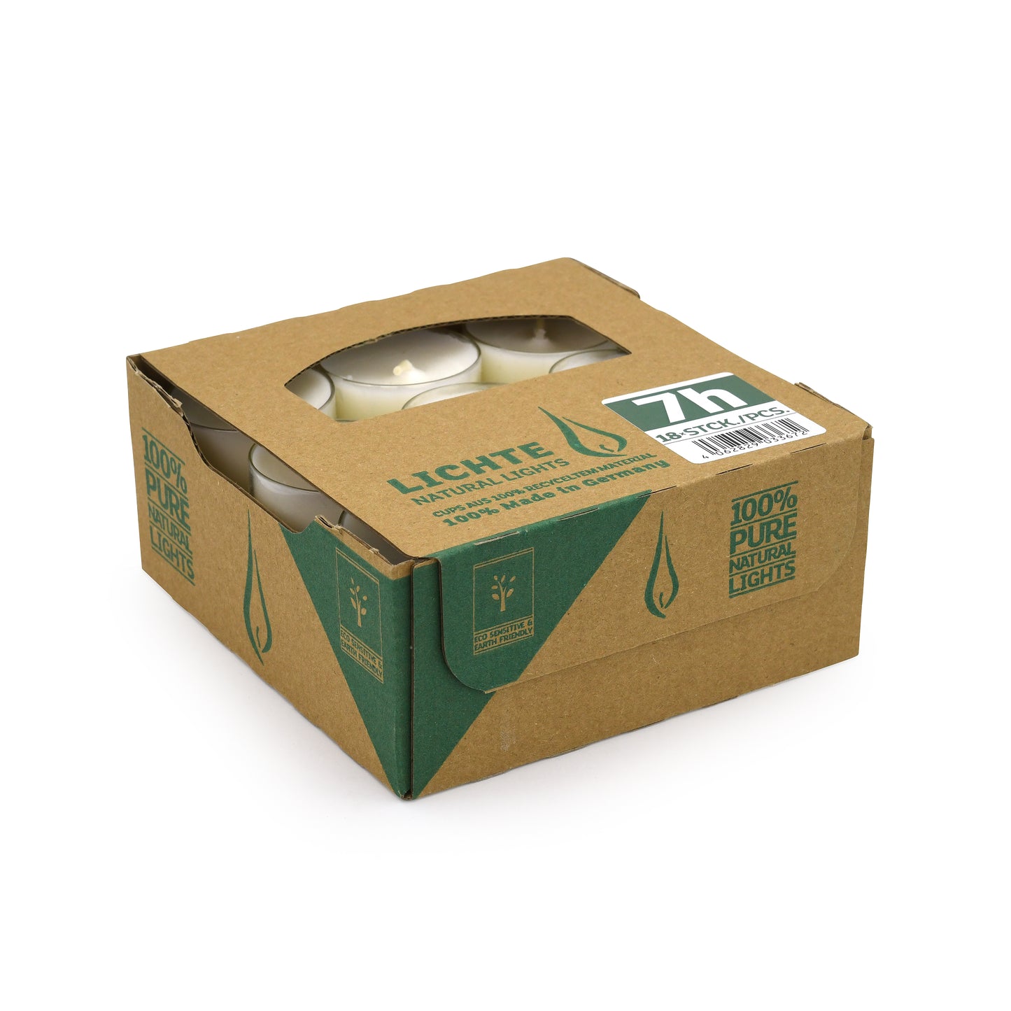 Nachhaltige Teelichte